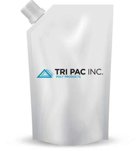 Mockup of a Tripac Poly Product